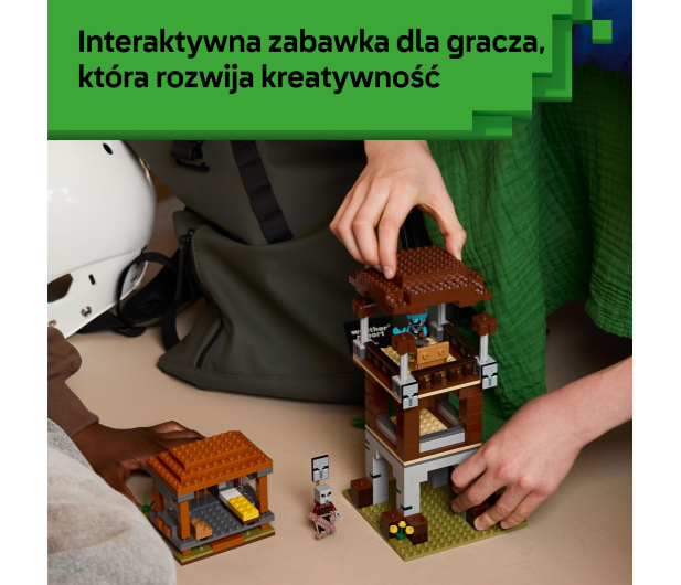 LEGO Minecraft 21278 Kryjówka rozbójników i dewastatorów - 1331614 - zdjęcie 6